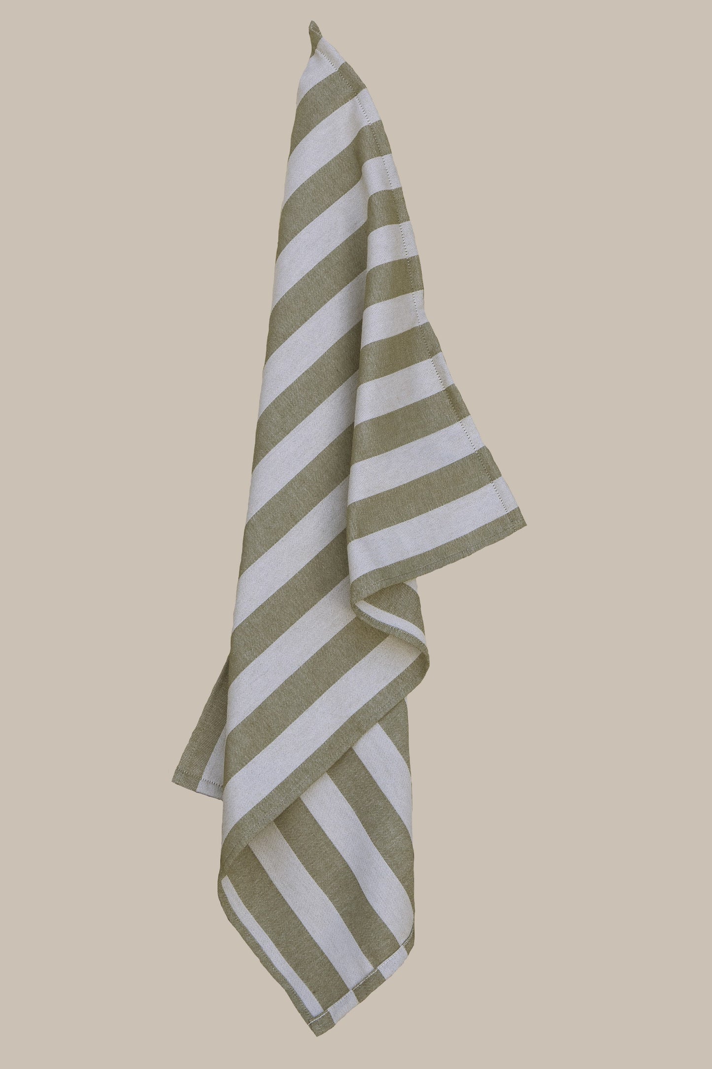 Økologiske viskestykker, Stripes, 2-pak. Vælg mellem flere farver.