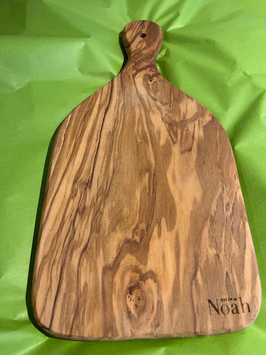 Skærebræt i oliventræ 30x15cm
